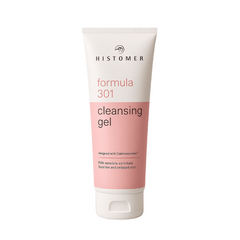 Histomer Formula 301 Cleansing Gel product image – pink and white tube for sensitive skin cleansing