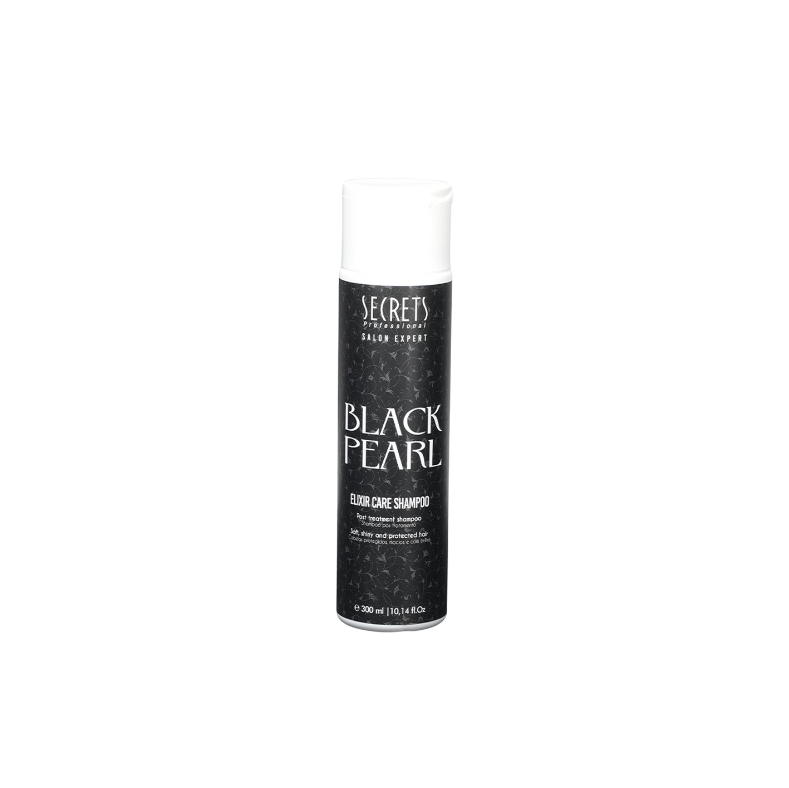 Secrets Black Pearl Elixir Care Shampoo | Sulfate-Free Keratin Wash | e11store.ae