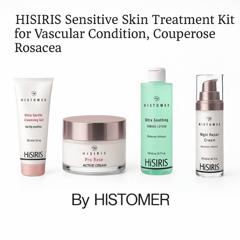 HISIRIS Sensitive Skin Treatment Kit – For Vascular Conditions, Couperose & Rosacea | By HISTOMER - E11 Store