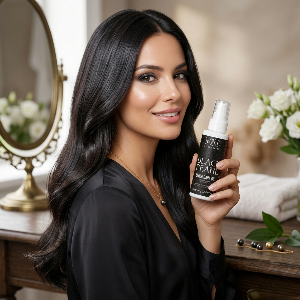 Secrets Black Pearl Elixir Care Oil – Premium Hair Treatment | E11 Store