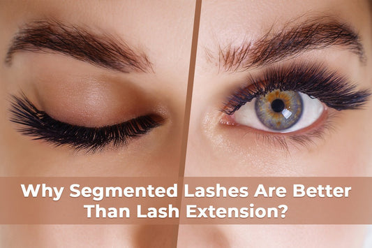 Why Segmented Lashes Are Better Than Lash Extensions | DIY Glams – E11 Store