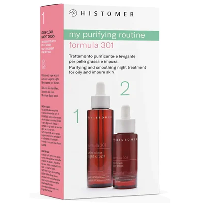 Formula 301 Skin Clear Day & Night Drops Kit – Purifying Treatment for Oily & Impure Skin