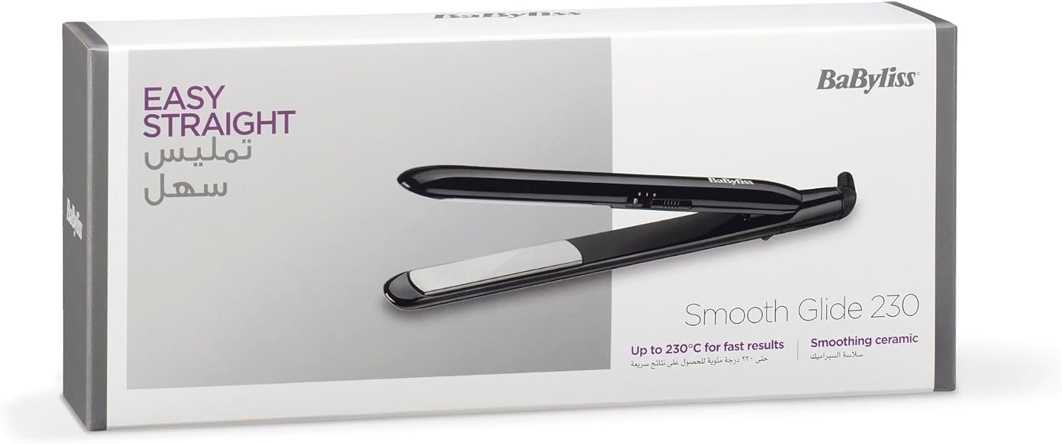 BaByliss Smooth Glide 230 Hair Straightener | E11 Store