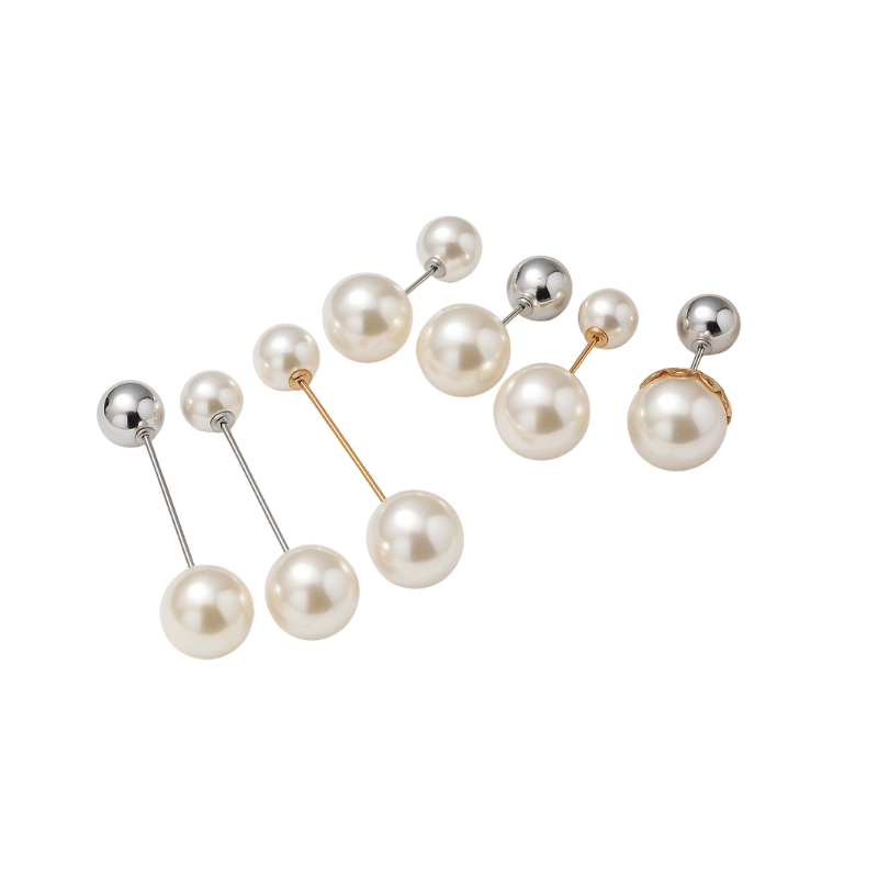 Elegant Faux Pearl Brooch Pins – For Sweaters, Shawls, Cardigans & Dresses - E11 Store Main image