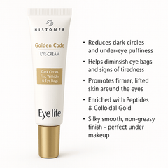 Eye Life Golden Code Eye Cream – Dark Circle & Puffiness Treatment - E11 Store