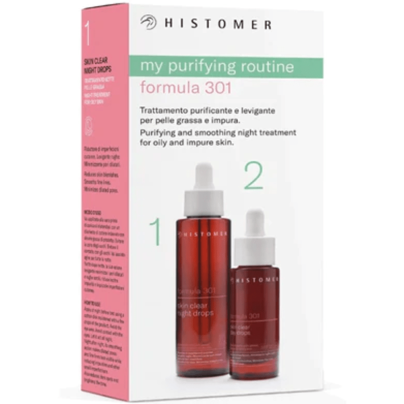 Formula 301 Skin Clear Day & Night Drops Kit – Purifying Treatment for Oily & Impure Skin - E11 Store Main image