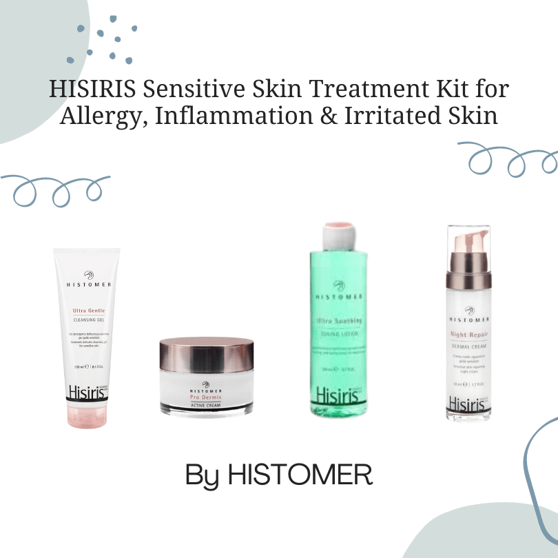 HISIRIS Sensitive Skin Treatment Kit for Allergy, Inflammation & Irritated Skin - E11 Store