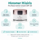 Histomer Hisiris Pro Rose Active Cream SPF20 key-features image | E11 Store