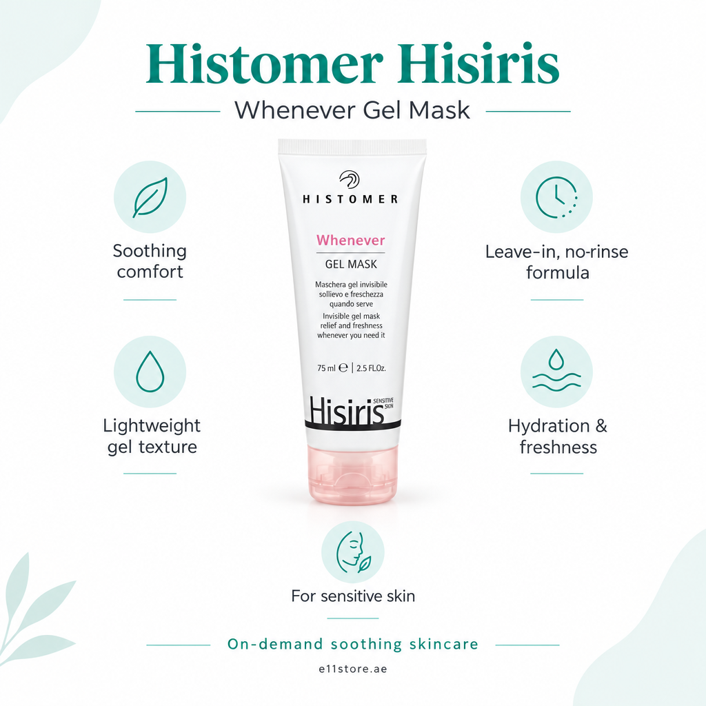 Histomer Hisiris Whenever Gel Mask key-features image | E11 Store
