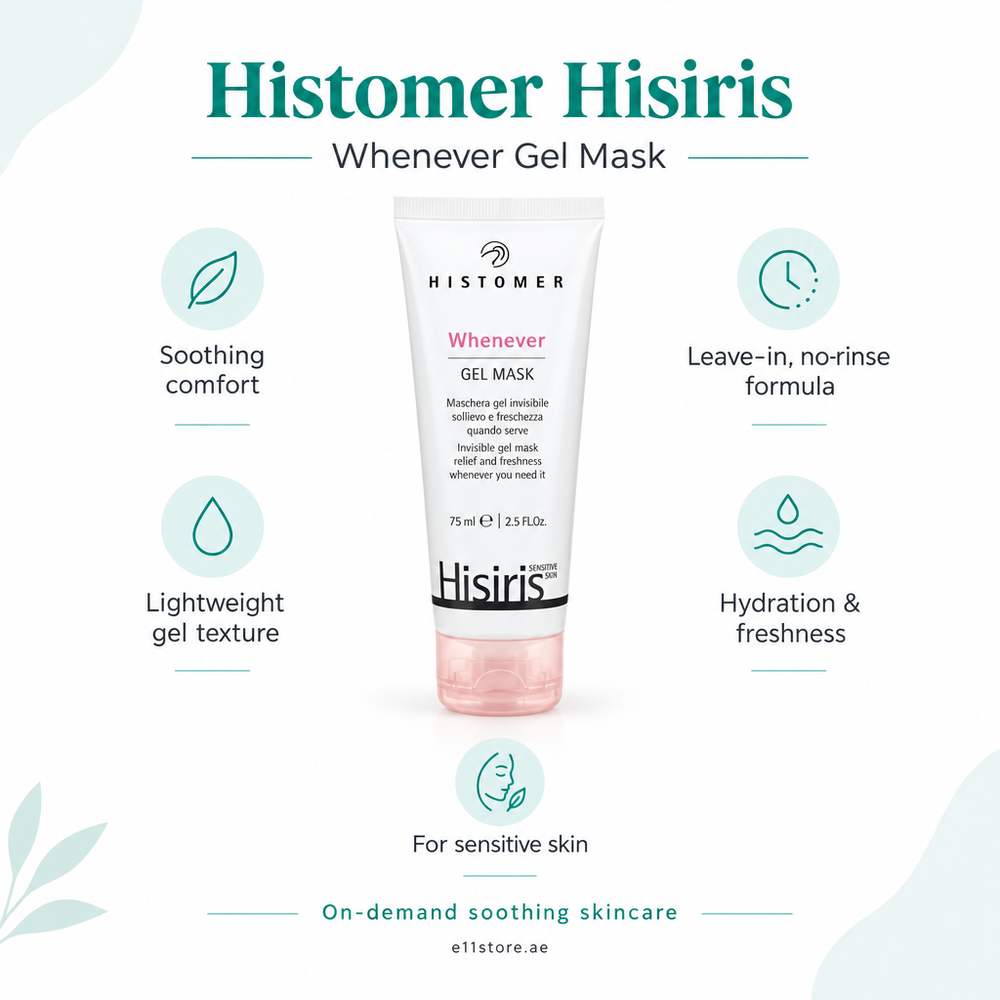 Histomer Hisiris Whenever Gel Mask key-features image | E11 Store