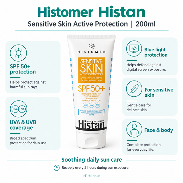 Histomer Histan Sensitive Skin Active Protection 200ml key-features image | E11 Store