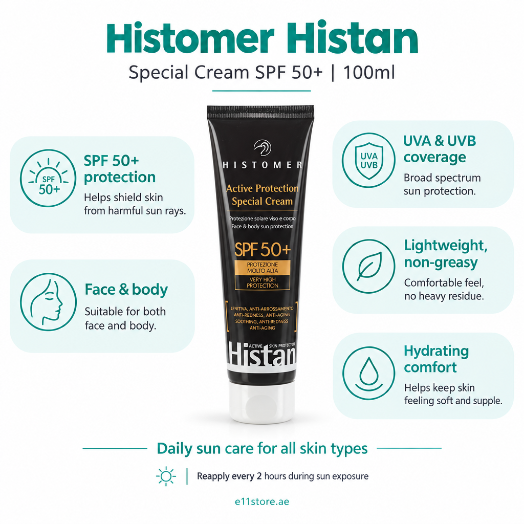 Histomer Histan Special Cream  SPF 50+ | Face & Body Sun Protection | 100ml Secondary image