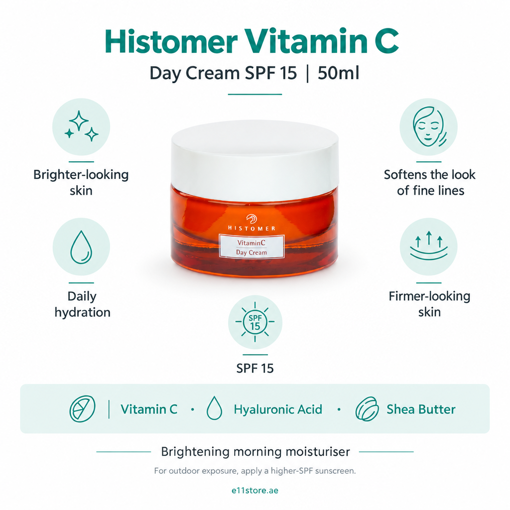 Histomer Vitamin C Day Cream SPF 15 50ml key-features image | E11 Store
