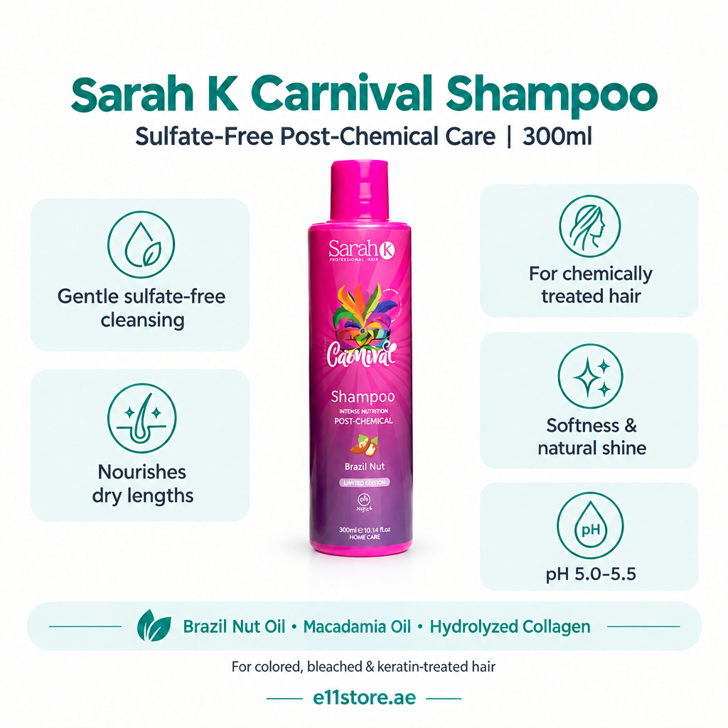 Sarah K Carnival Shampoo – Sulfate-Free Post-Chemical Nourishing Shampoo | 300ml Secondary image