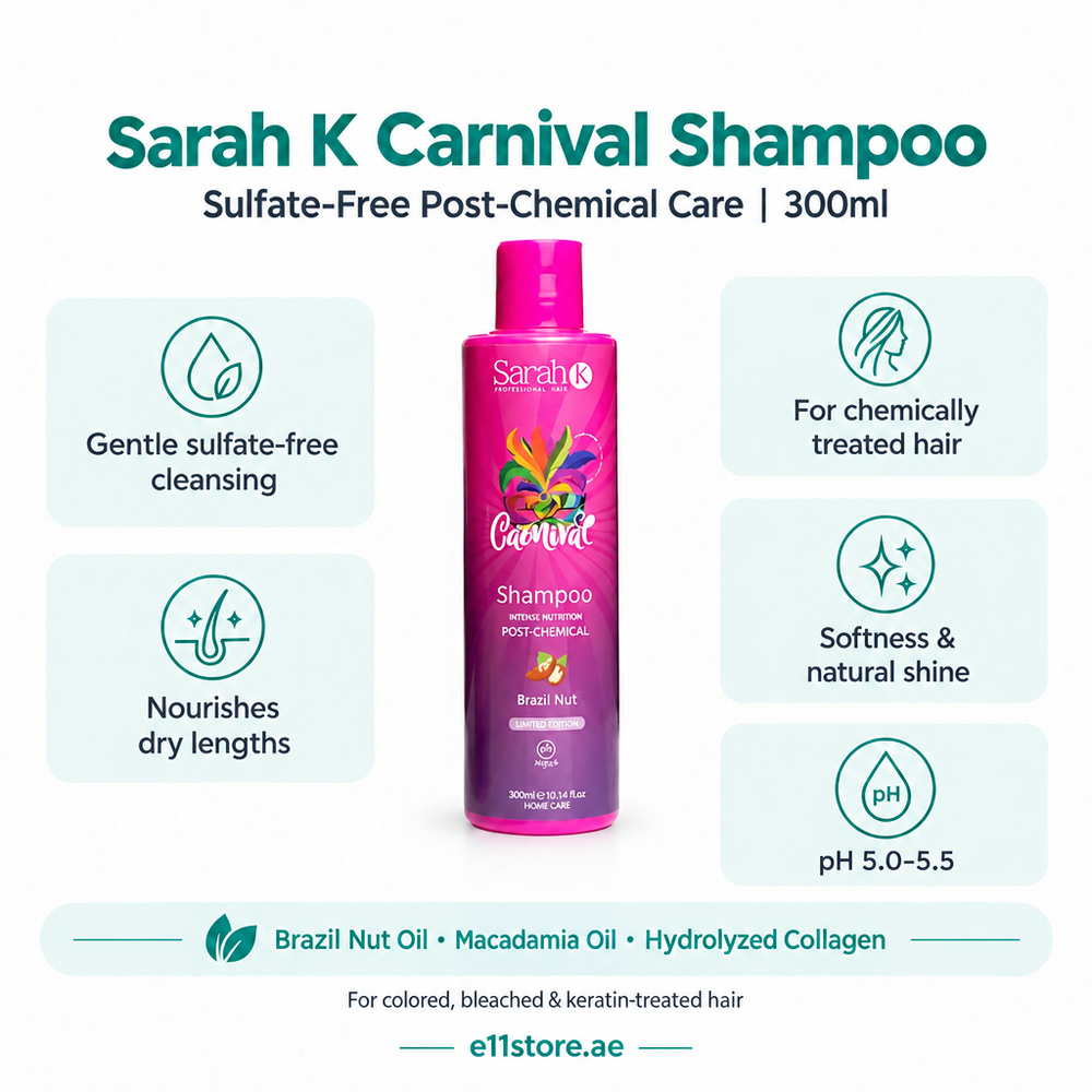 Sarah K Carnival Shampoo features image | e11 Store