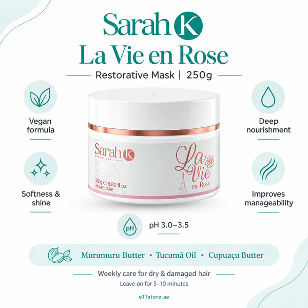 Sarah K La Vie en Rose Restorative Mask 250g key-features | E11 Store