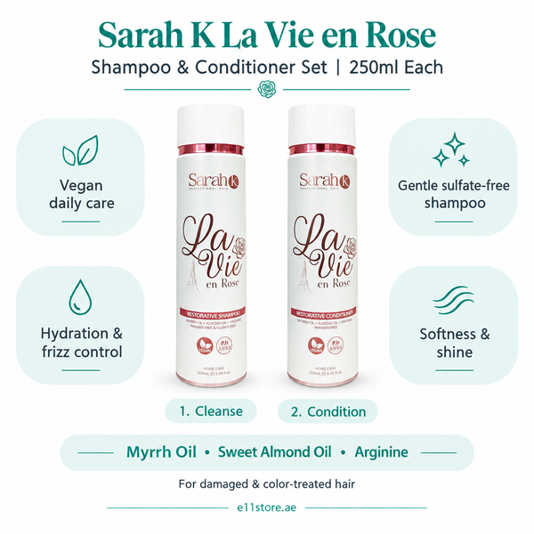 Sarah K La Vie en Rose Shampoo and Conditioner Set key-features | E11 Store