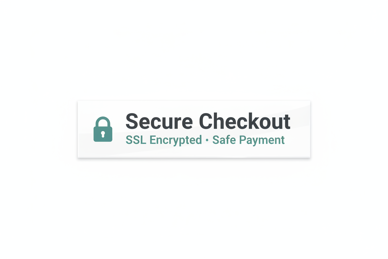 Secure Checkout Trust Badge