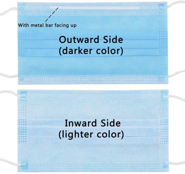 3 Ply Disposable Face Mask - E11 Store