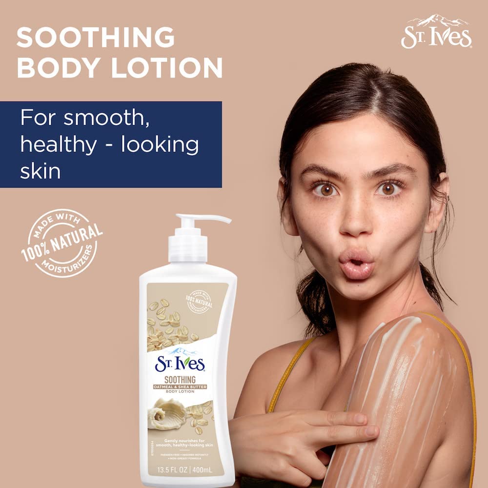 St.Ives Body Lotion Oatmeal & Shea Butter 400Ml