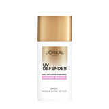 L´Oréal Paris UV Defender Moisture Fresh Daily Anti-Ageing Sunscreen SPF 50+ with Hyaluronic Acid - E11 Store