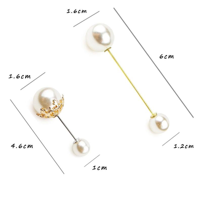 Elegant Faux Pearl Brooch Pins – For Sweaters, Shawls, Cardigans & Dresses - E11 Store