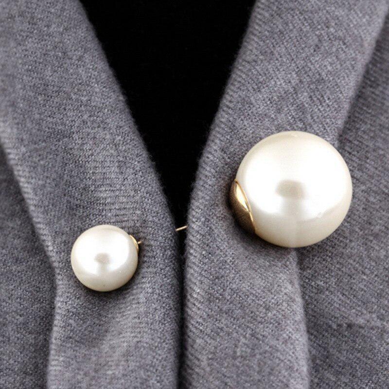 Elegant Faux Pearl Brooch Pins – For Sweaters, Shawls, Cardigans & Dresses - E11 Store