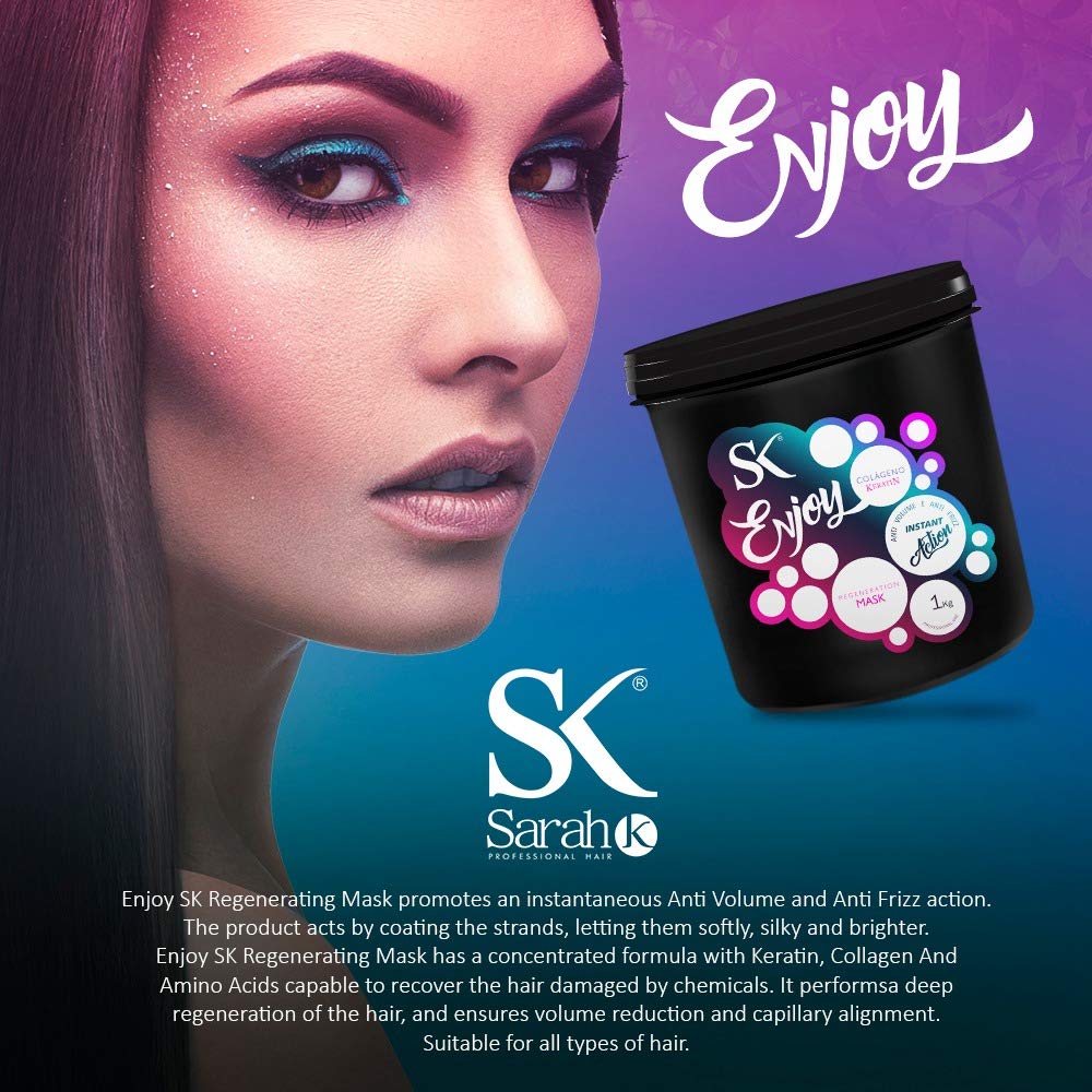 Enjoy Regenerating Hair Mask | Anti - Frizz Deep Repair Treatment - E11 Store