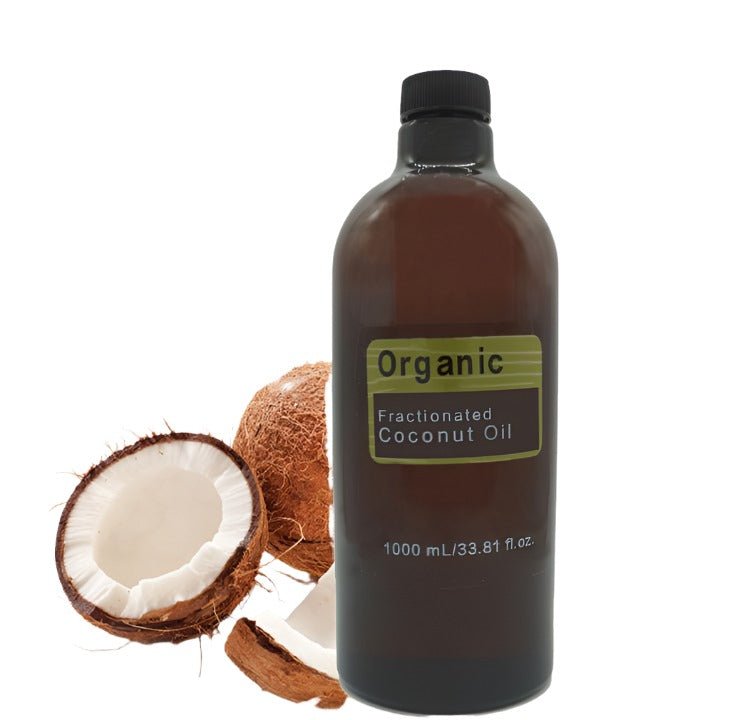 Organic Fractionated Coconut Oil – 1000 mL | Skin, Hair & Massage Use - E11 Store