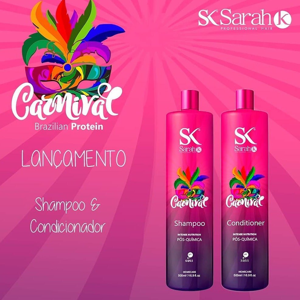 Carnival Shampoo – Intense Nutritive Post - Chemical Hair Care with Castanha do Pará – Nourishing & Restorative Formula for Damaged Hair - E11 Store