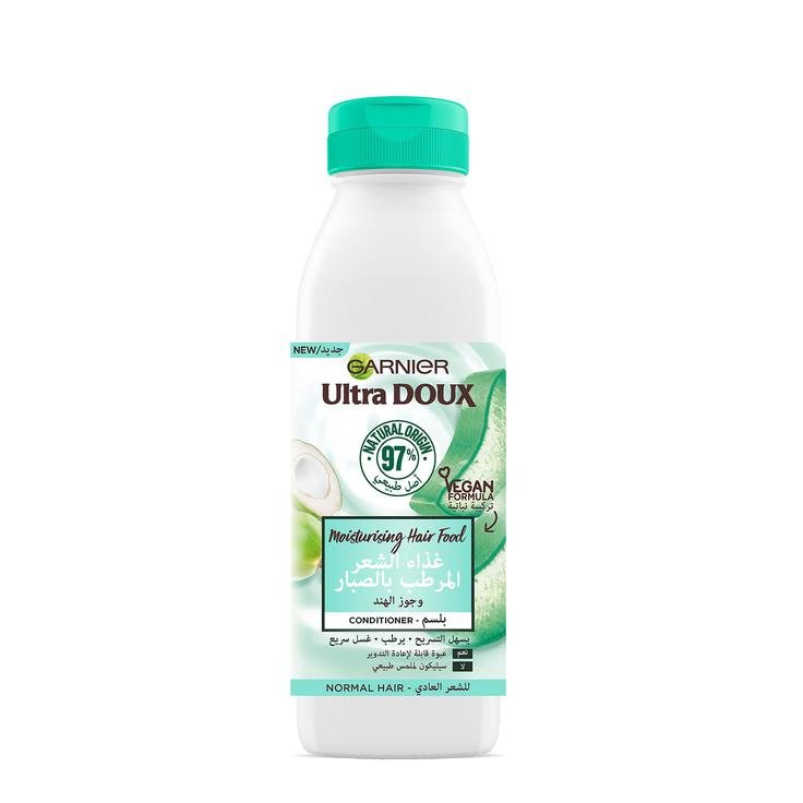 Ultra Doux Aloe Vera Hair Food Conditioner – 350ml | Moisturizing Vegan Formula for Normal Hair - E11 Store Main image