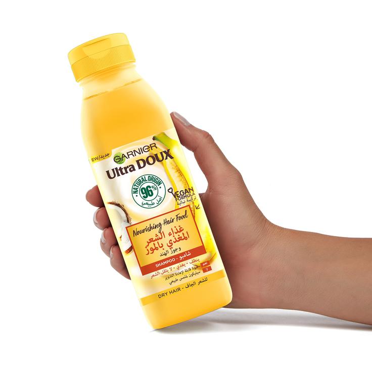 Ultra Doux Nourishing Banana Hair Food Shampoo for Dry Hair 350ml - E11 Store