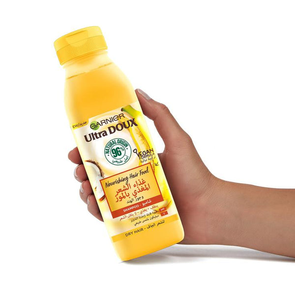 Ultra Doux Nourishing Banana Hair Food Shampoo for Dry Hair 350ml - E11 Store