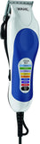 Wahl Colour Pro Cordless Clipper Kit, Soft Hairbrush Neck Duster, 12 Colour Coded Guide Combs, Hair Clippers for Men, Head Shaver, Men's Hair Clippers, Easy Home Haircutting, Family Haircuts, White 79300 - 1616 | E11 Store